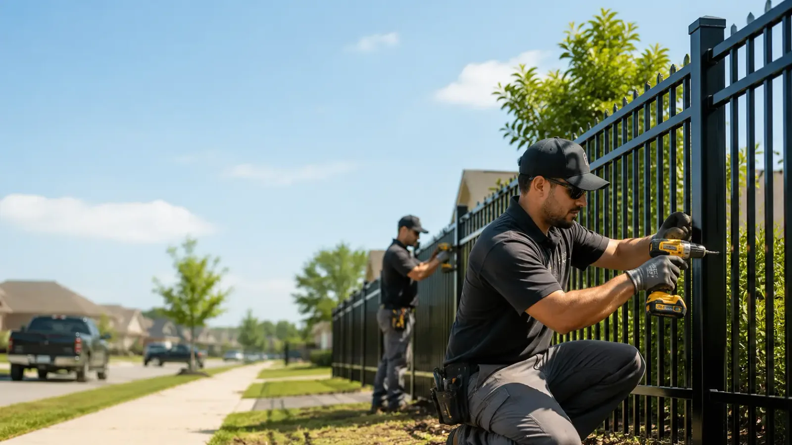 Metal Fence Installation in Salem, MA